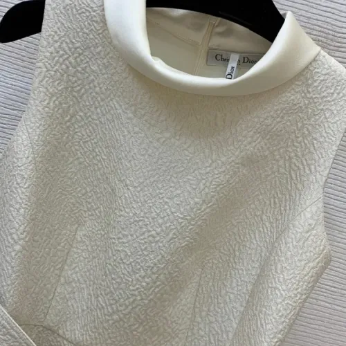 Replica Christian Dior Dresses Sleeveless For Women #1472408 $130.00 USD for Wholesale