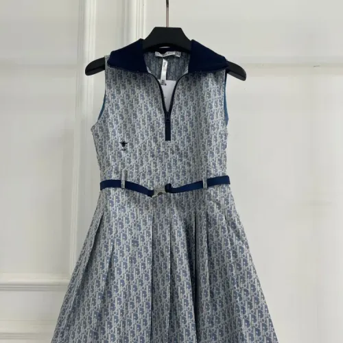 Wholesale Christian Dior Dresses Sleeveless For Women #1472412 $102.00 USD, Wholesale Quality Replica Christian Dior Dresses