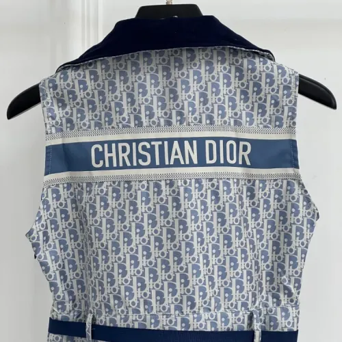 Replica Christian Dior Dresses Sleeveless For Women #1472412 $102.00 USD for Wholesale
