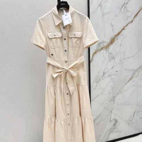 Wholesale Christian Dior Dresses Short Sleeved For Women #1472423 $80.00 USD, Wholesale Quality Replica Christian Dior Dresses