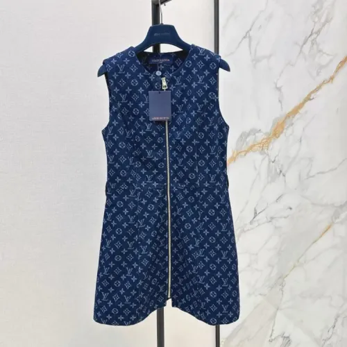 Wholesale Louis Vuitton LV Dresses Sleeveless For Women #1472424 $68.00 USD, Wholesale Quality Replica Louis Vuitton LV Dresses
