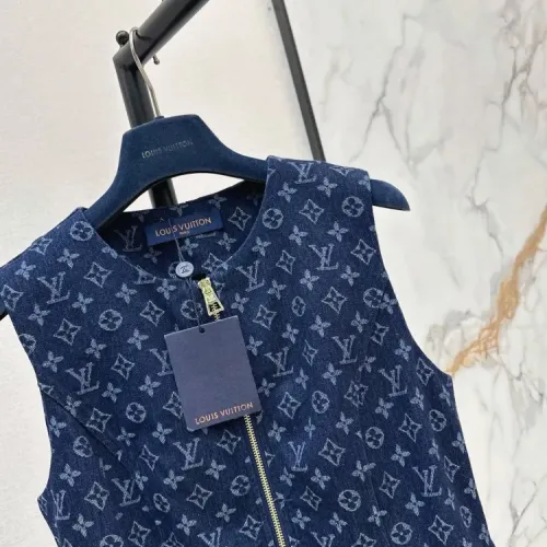 Replica Louis Vuitton LV Dresses Sleeveless For Women #1472424 $68.00 USD for Wholesale