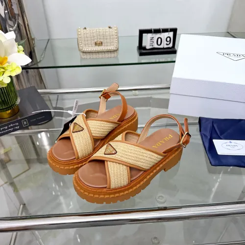Wholesale Prada Sandal For Women #1472426 $92.00 USD, Wholesale Quality Replica Prada Sandal