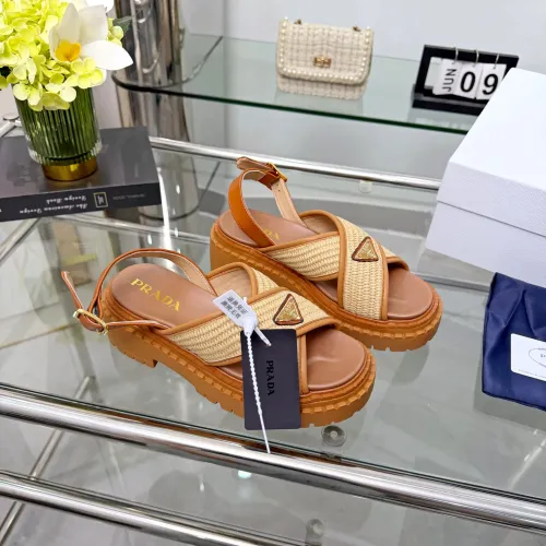 Replica Prada Sandal For Women #1472426 $92.00 USD for Wholesale