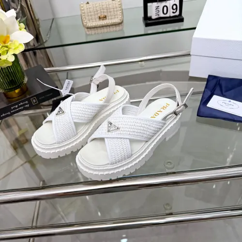 Wholesale Prada Sandal For Women #1472427 $92.00 USD, Wholesale Quality Replica Prada Sandal