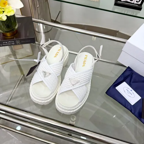 Replica Prada Sandal For Women #1472427 $92.00 USD for Wholesale