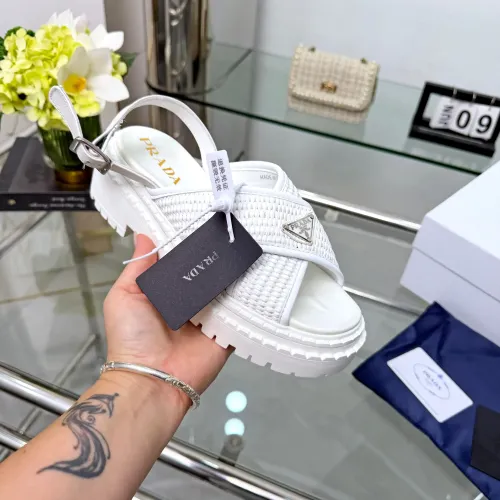 Replica Prada Sandal For Women #1472427 $92.00 USD for Wholesale