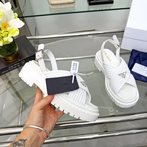 Replica Prada Sandal For Women #1472427 $92.00 USD for Wholesale