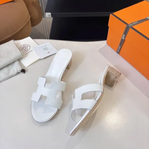 Replica Hermes Slippers For Women #1472435 $98.00 USD for Wholesale