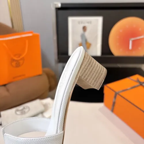 Replica Hermes Slippers For Women #1472435 $98.00 USD for Wholesale