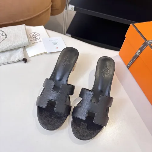 Replica Hermes Slippers For Women #1472436 $98.00 USD for Wholesale