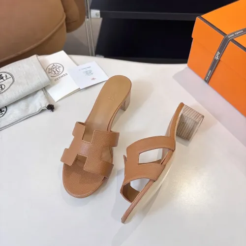 Replica Hermes Slippers For Women #1472437 $98.00 USD for Wholesale