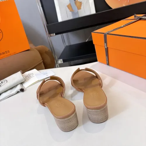 Replica Hermes Slippers For Women #1472437 $98.00 USD for Wholesale