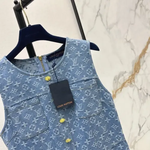 Replica Louis Vuitton LV Dresses Sleeveless For Women #1472440 $76.00 USD for Wholesale