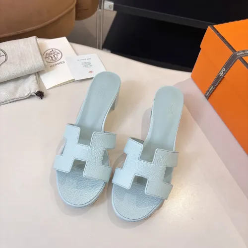 Replica Hermes Slippers For Women #1472441 $98.00 USD for Wholesale