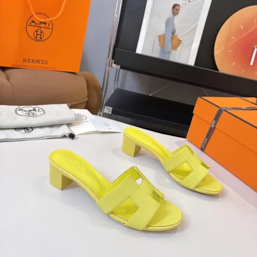 Replica Hermes Slippers For Women #1472442 $98.00 USD for Wholesale