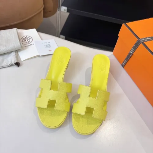 Replica Hermes Slippers For Women #1472442 $98.00 USD for Wholesale