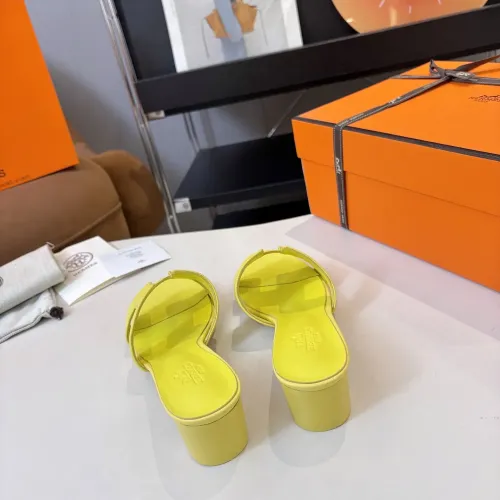 Replica Hermes Slippers For Women #1472442 $98.00 USD for Wholesale
