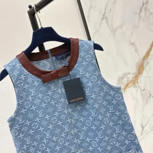 Replica Louis Vuitton LV Dresses Sleeveless For Women #1472443 $72.00 USD for Wholesale