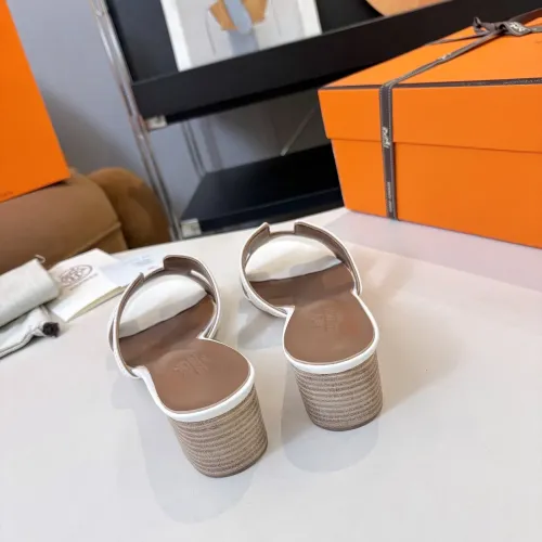 Replica Hermes Slippers For Women #1472444 $98.00 USD for Wholesale