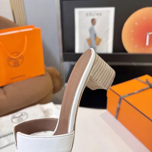 Replica Hermes Slippers For Women #1472444 $98.00 USD for Wholesale