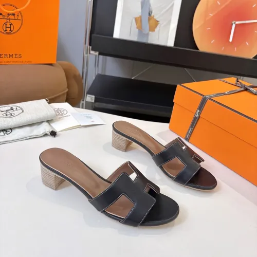 Replica Hermes Slippers For Women #1472447 $98.00 USD for Wholesale