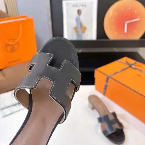 Replica Hermes Slippers For Women #1472447 $98.00 USD for Wholesale