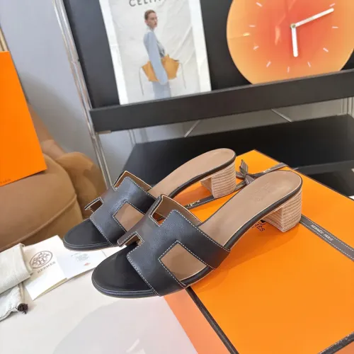 Replica Hermes Slippers For Women #1472447 $98.00 USD for Wholesale