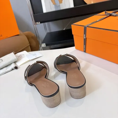 Replica Hermes Slippers For Women #1472447 $98.00 USD for Wholesale
