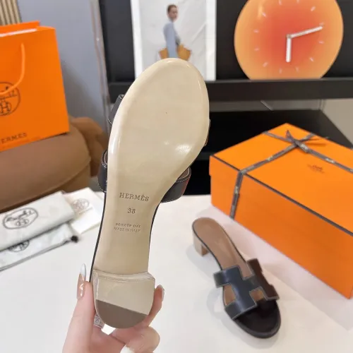 Replica Hermes Slippers For Women #1472447 $98.00 USD for Wholesale