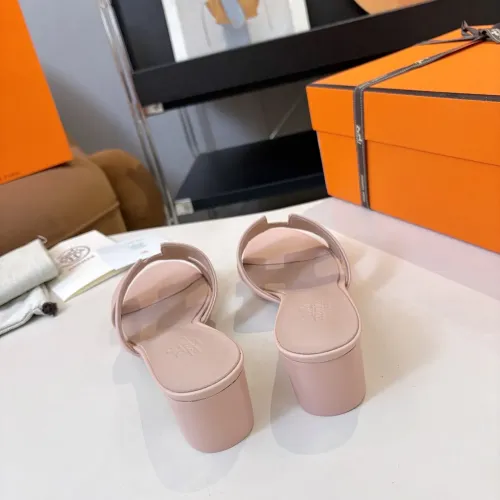 Replica Hermes Slippers For Women #1472448 $98.00 USD for Wholesale
