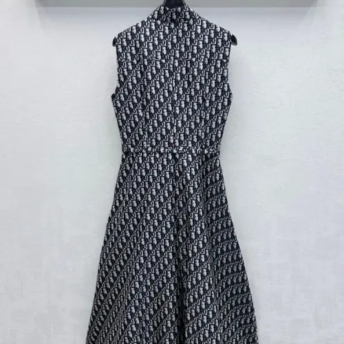 Replica Christian Dior Dresses Sleeveless For Women #1472451 $128.00 USD for Wholesale