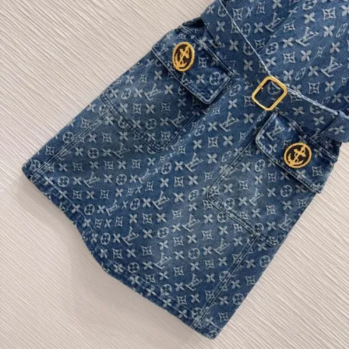 Replica Louis Vuitton LV Dresses Short Sleeved For Women #1472452 $80.00 USD for Wholesale