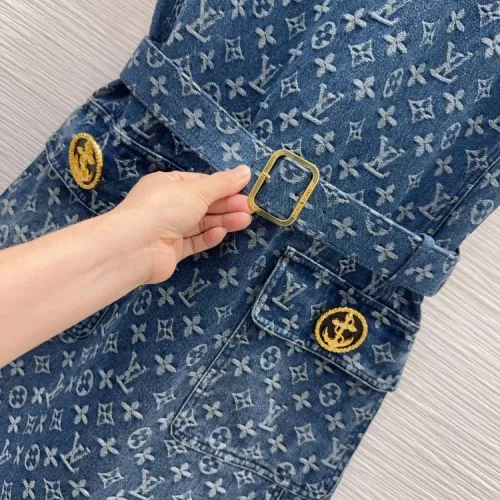Replica Louis Vuitton LV Dresses Short Sleeved For Women #1472452 $80.00 USD for Wholesale