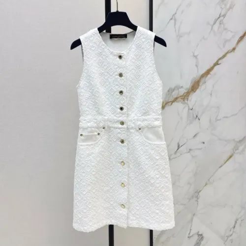 Wholesale Louis Vuitton LV Dresses Sleeveless For Women #1472453 $76.00 USD, Wholesale Quality Replica Louis Vuitton LV Dresses