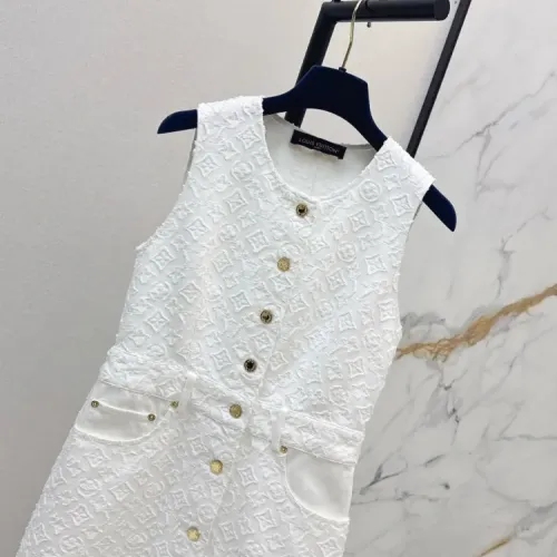 Replica Louis Vuitton LV Dresses Sleeveless For Women #1472453 $76.00 USD for Wholesale