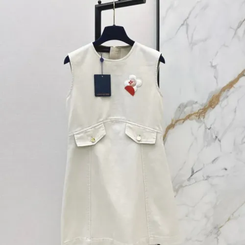 Wholesale Louis Vuitton LV Dresses Sleeveless For Women #1472455 $68.00 USD, Wholesale Quality Replica Louis Vuitton LV Dresses
