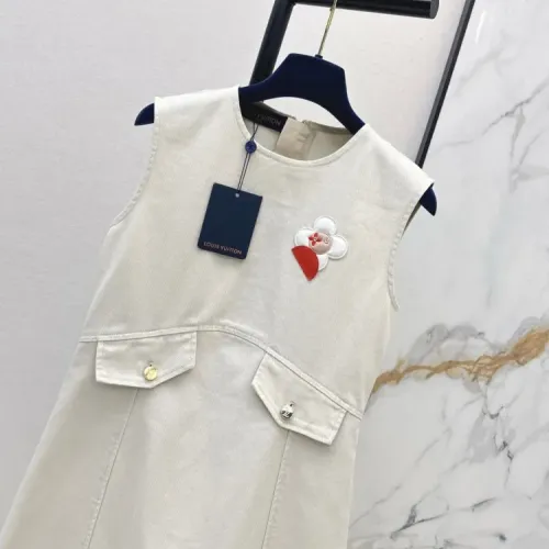 Replica Louis Vuitton LV Dresses Sleeveless For Women #1472455 $68.00 USD for Wholesale
