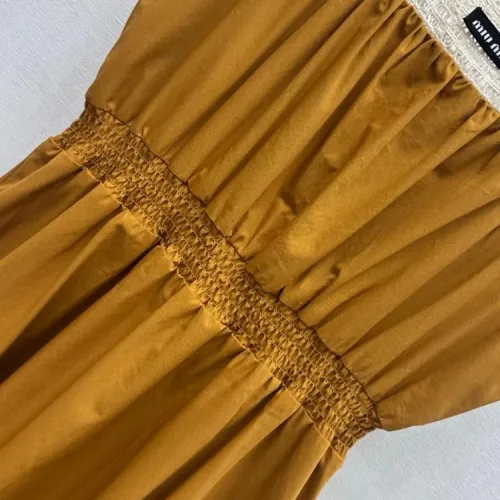 Replica MIU MIU Dresses Sleeveless For Women #1472457 $125.00 USD for Wholesale