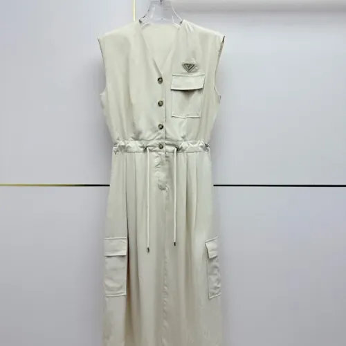 Wholesale Prada Dresses Sleeveless For Women #1472461 $76.00 USD, Wholesale Quality Replica Prada Dresses