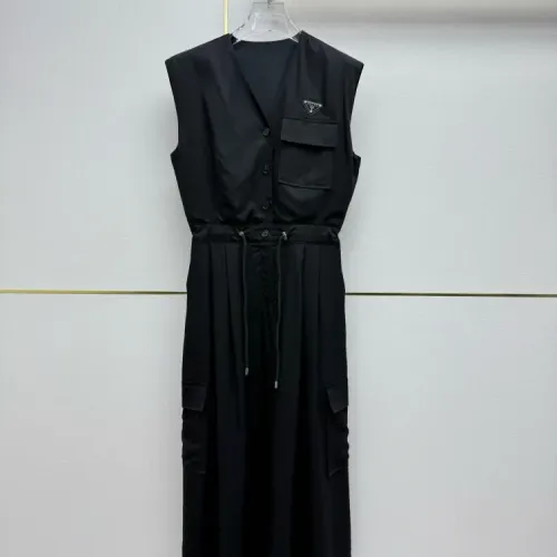 Wholesale Prada Dresses Sleeveless For Women #1472462 $76.00 USD, Wholesale Quality Replica Prada Dresses