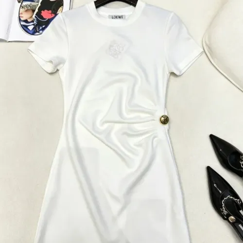 Wholesale LOEWE Dresses Short Sleeved For Women #1472464 $56.00 USD, Wholesale Quality Replica LOEWE Dresses