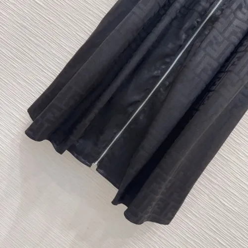 Replica Fendi Dresses Short Sleeved For Women #1472469 $80.00 USD for Wholesale