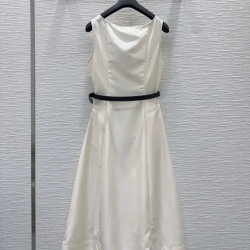 Replica Christian Dior Dresses Sleeveless For Women #1472472 $76.00 USD for Wholesale