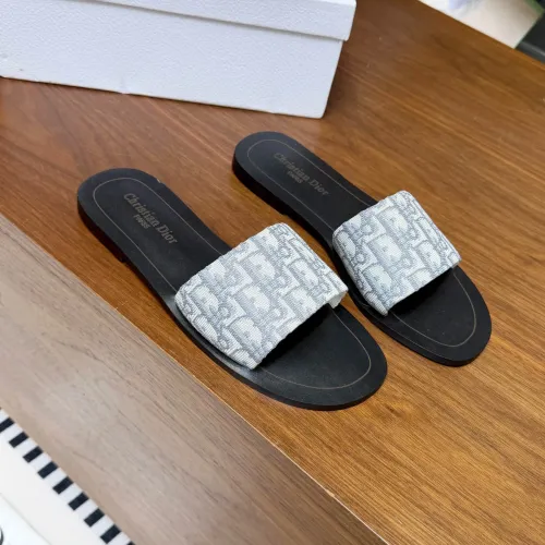 Replica Christian Dior Slippers For Women #1472477 $60.00 USD for Wholesale