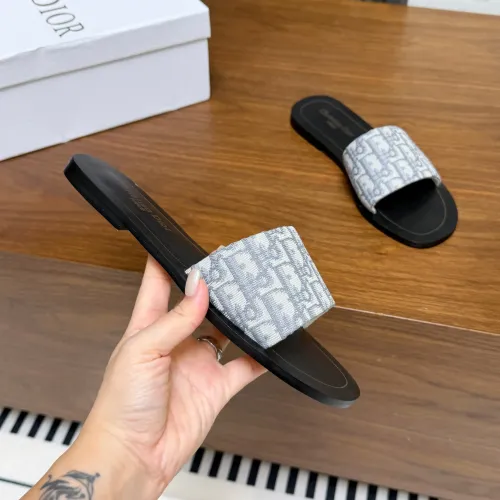 Replica Christian Dior Slippers For Women #1472477 $60.00 USD for Wholesale
