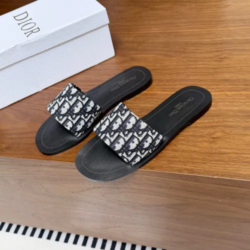 Wholesale Christian Dior Slippers For Women #1472478 $60.00 USD, Wholesale Quality Replica Christian Dior Slippers
