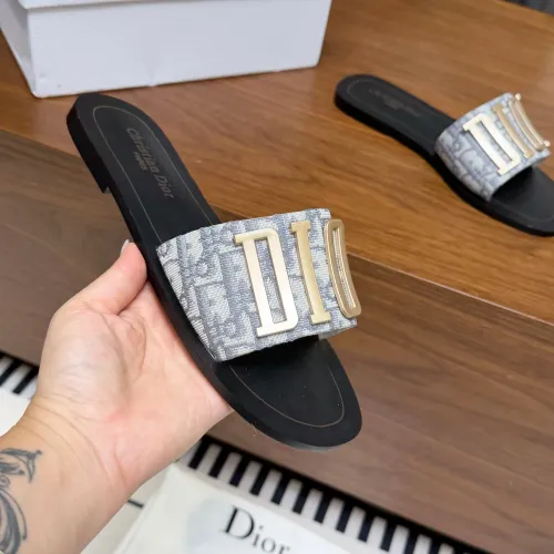 Replica Christian Dior Slippers For Women #1472479 $64.00 USD for Wholesale