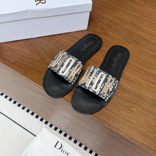 Wholesale Christian Dior Slippers For Women #1472481 $64.00 USD, Wholesale Quality Replica Christian Dior Slippers