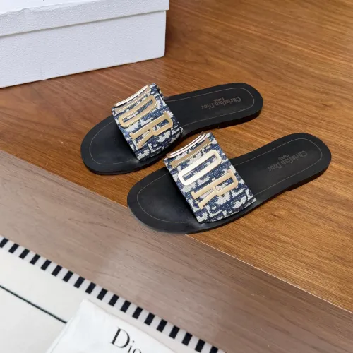 Replica Christian Dior Slippers For Women #1472481 $64.00 USD for Wholesale